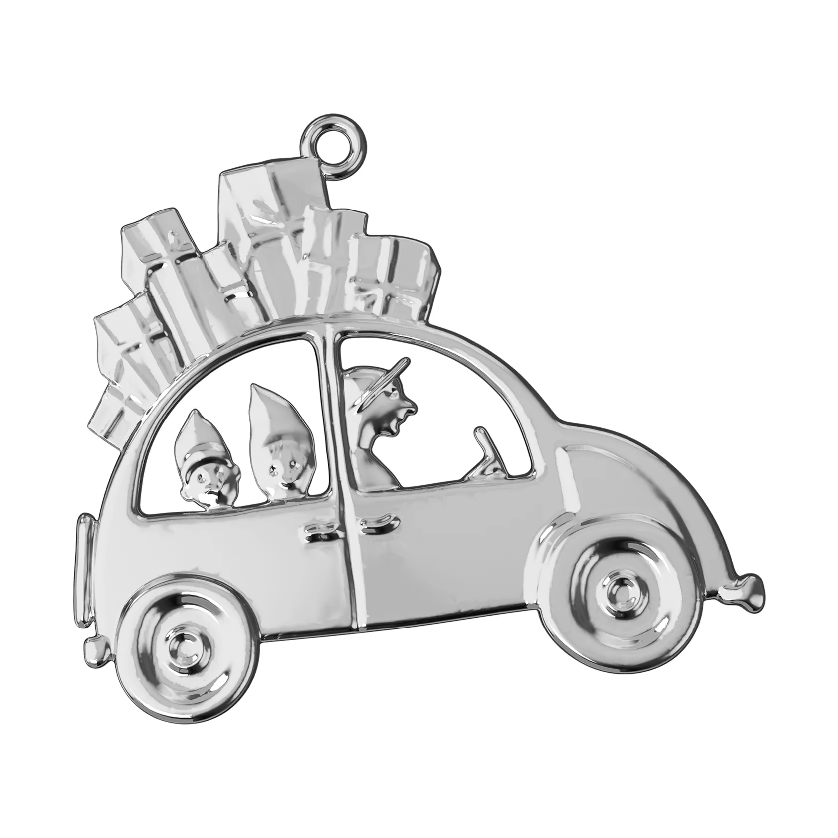 Decorazione natalizia Karen Blixen 6,5 cm, Argentato Rosendahl