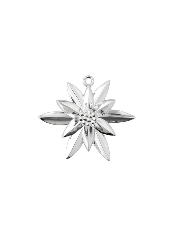 Decorazione natalizia Karen Blixen Fiore invernale, Silver Rosendahl