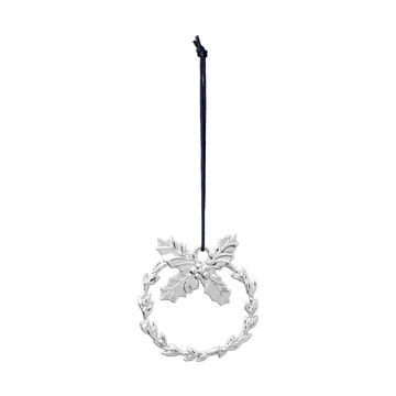 Decorazione natalizia Karen Blixen Holly - Placcato argento - Rosendahl