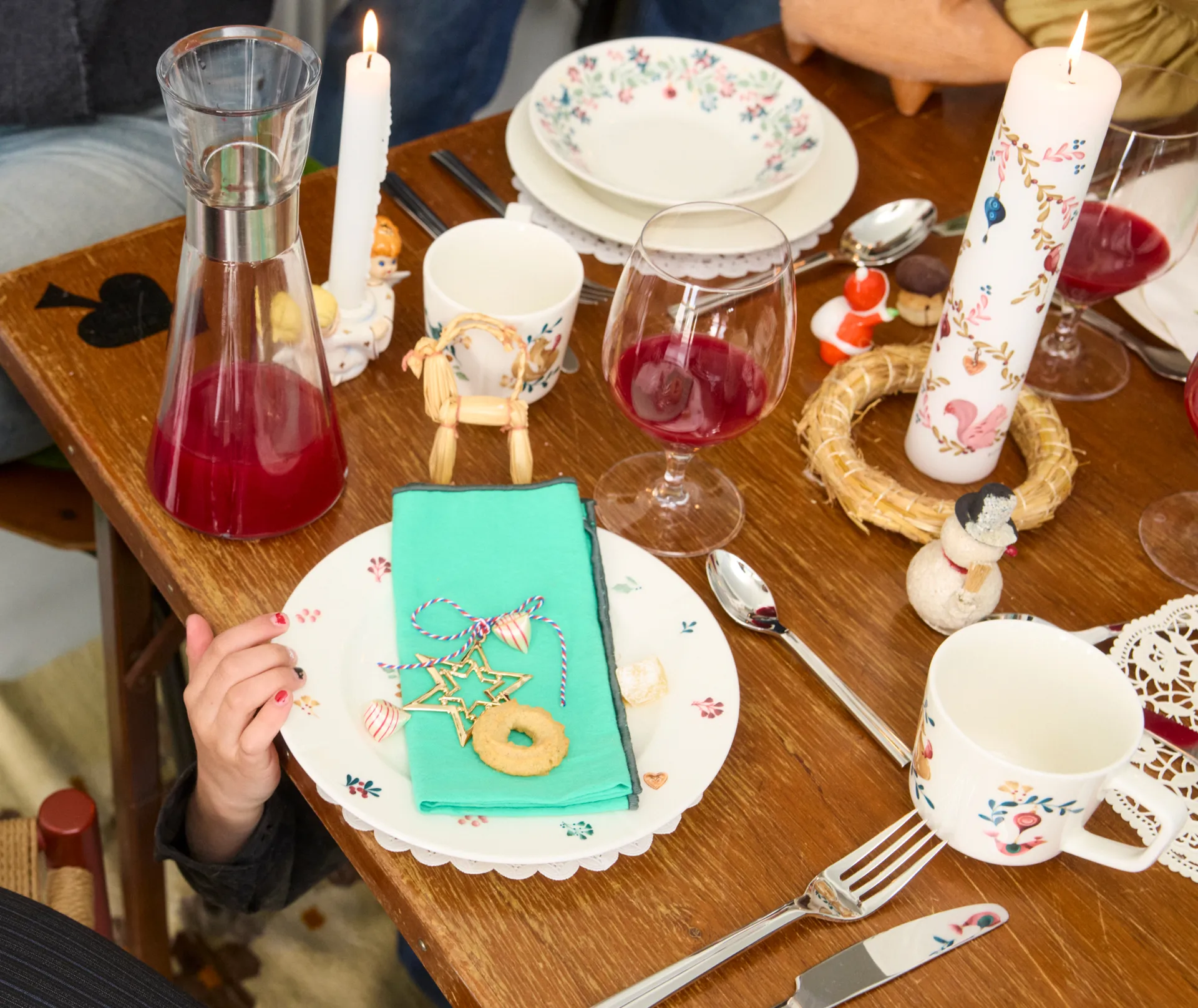 Decorazione natalizia Karen Blixen trillastjärna 8 cm, Dorato Rosendahl