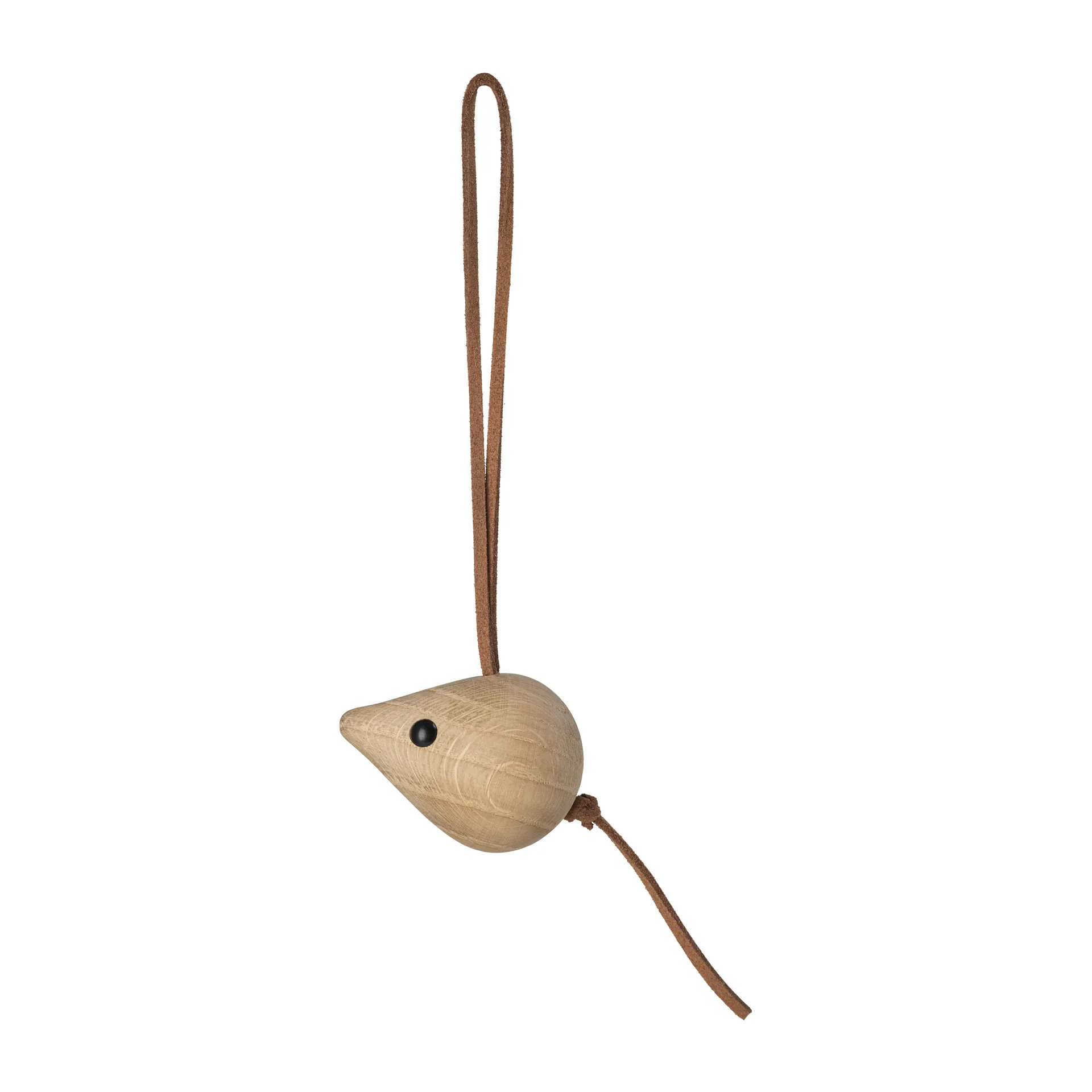 Decorazione natalizia topo Forest Tales, 4 cm, Rovere Rosendahl