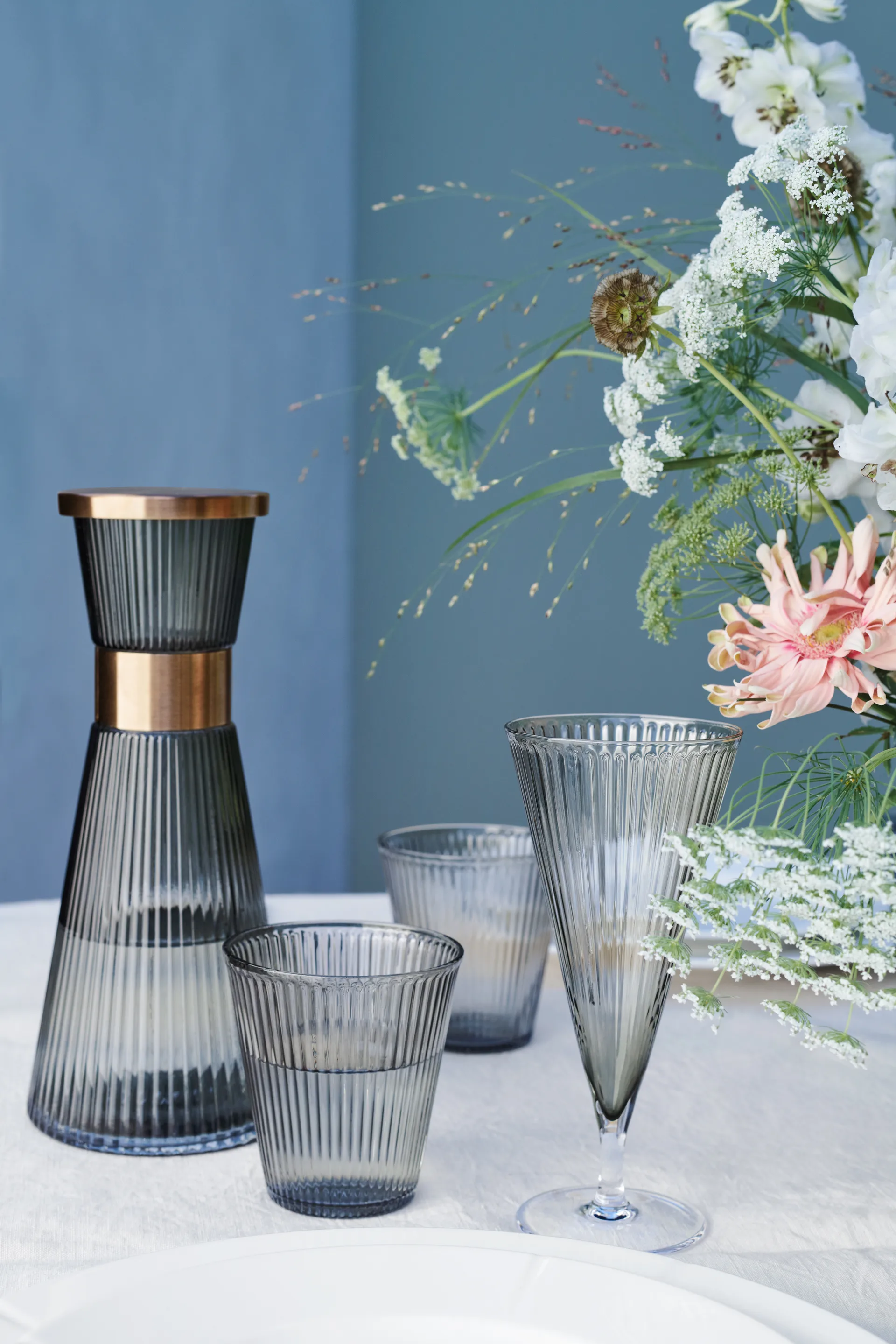 Grand Cru Nouveau tappo per caraffa d'acqua, Acciaio patinato Rosendahl