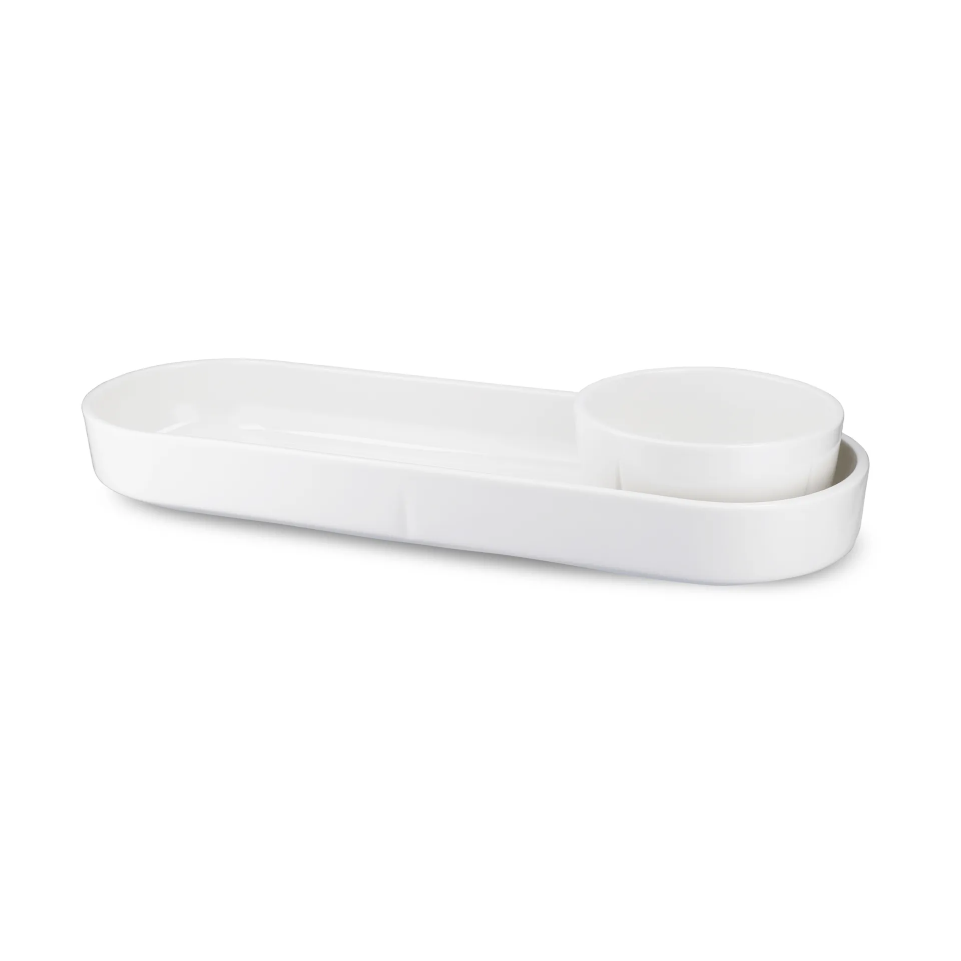 Grand Cru piatto da portata ovale, Bianco, 12x34 cm Rosendahl