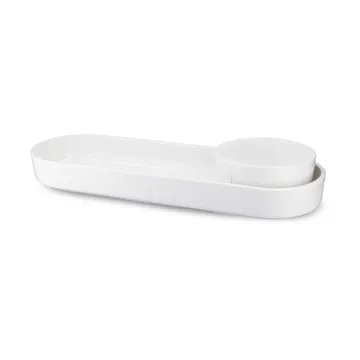 Grand Cru piatto da portata ovale - Bianco, 12x34 cm - Rosendahl