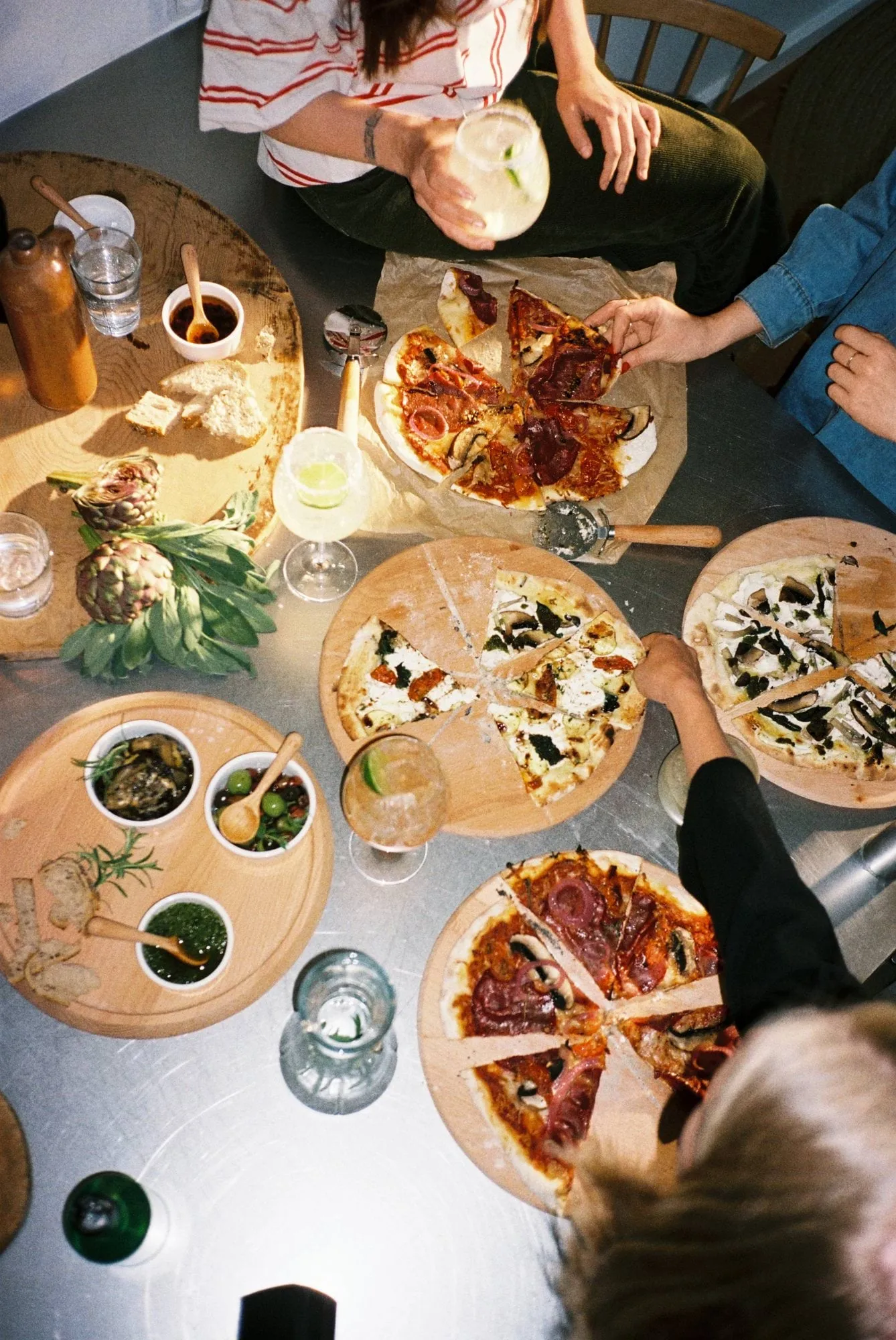 Grand Cru tagliere per pizza e tagliapizza, Faggio, Ø35 cm Rosendahl