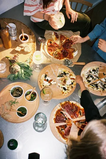 Grand Cru tagliere per pizza e tagliapizza - Faggio, Ø35 cm - Rosendahl