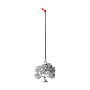 Karen Blixen decorazione in rovere - Placcato argento, 6 cm - Rosendahl