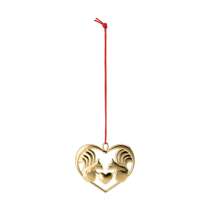 Karen Blixen nuts about you ornamento - Dorato, 6 cm - Rosendahl