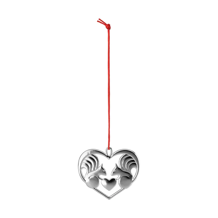 Karen Blixen nuts about you ornamento - Placcato argento, 6 cm - Rosendahl