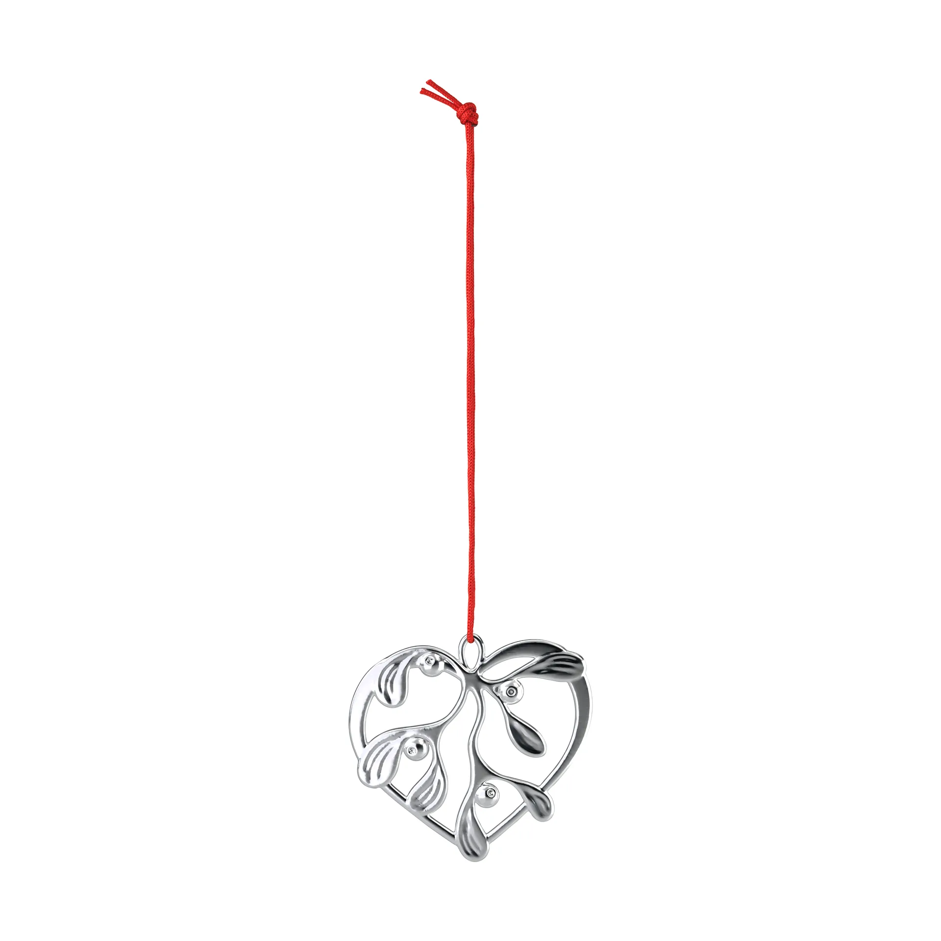 Karen Blixen sotto il vischio, Placcato argento, 6 cm Rosendahl