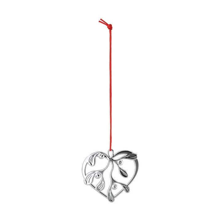 Karen Blixen sotto il vischio - Placcato argento, 6 cm - Rosendahl