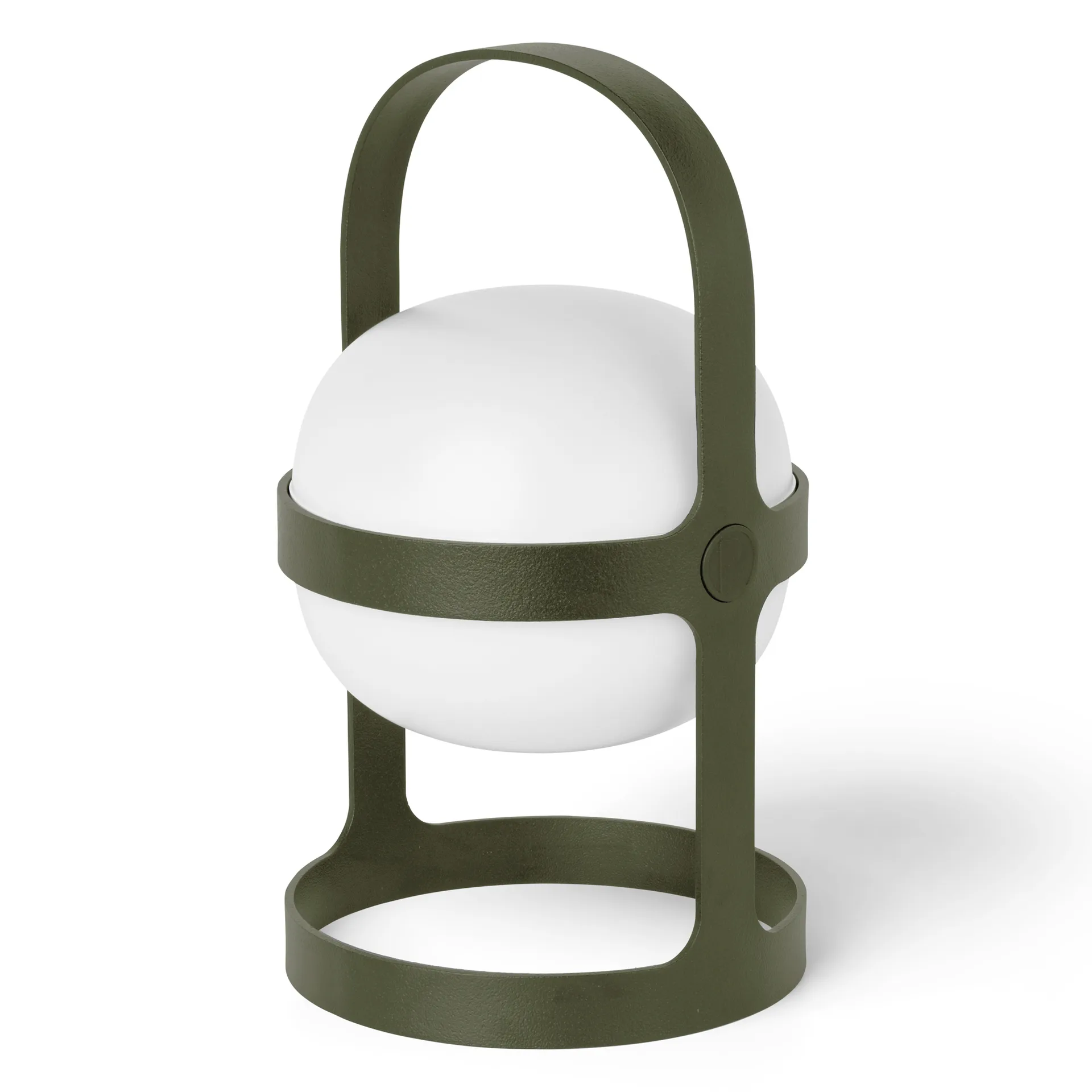 Lampada a celle solari Soft Spot, verde oliva, 25 cm Rosendahl