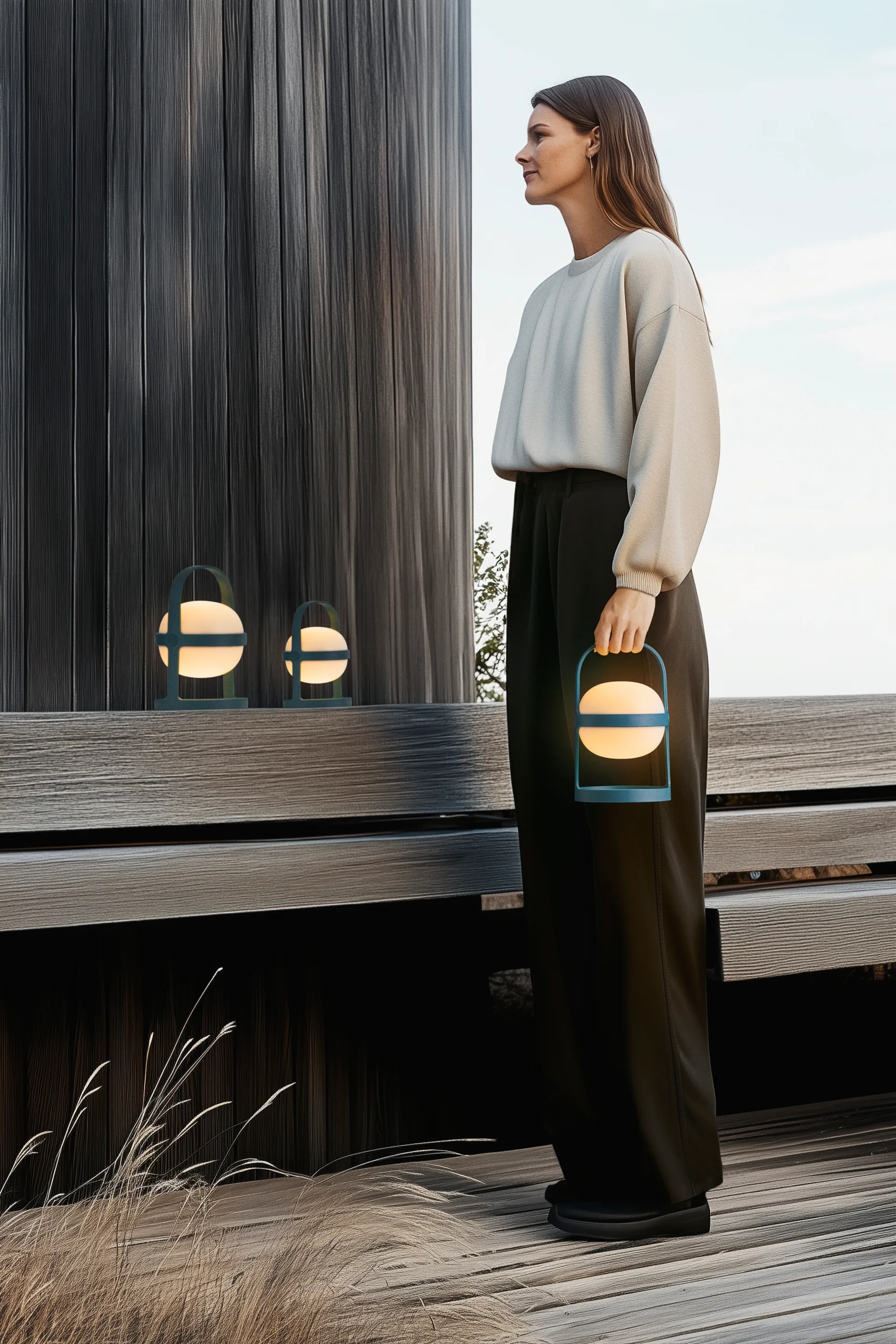 Lampada solare Soft Spot 25 cm, Forest green Rosendahl