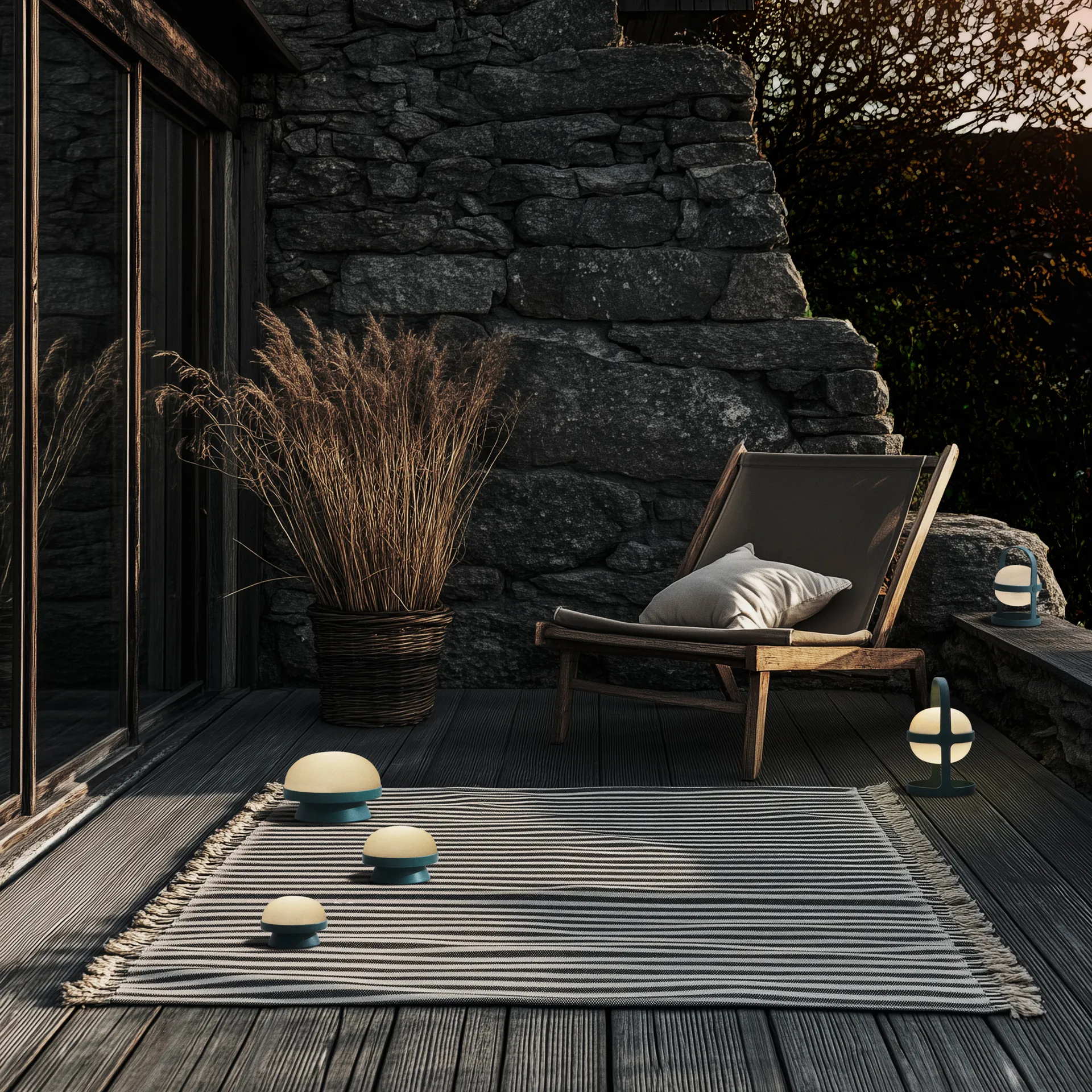 Lampada solare Soft Spot 25 cm, Forest green Rosendahl