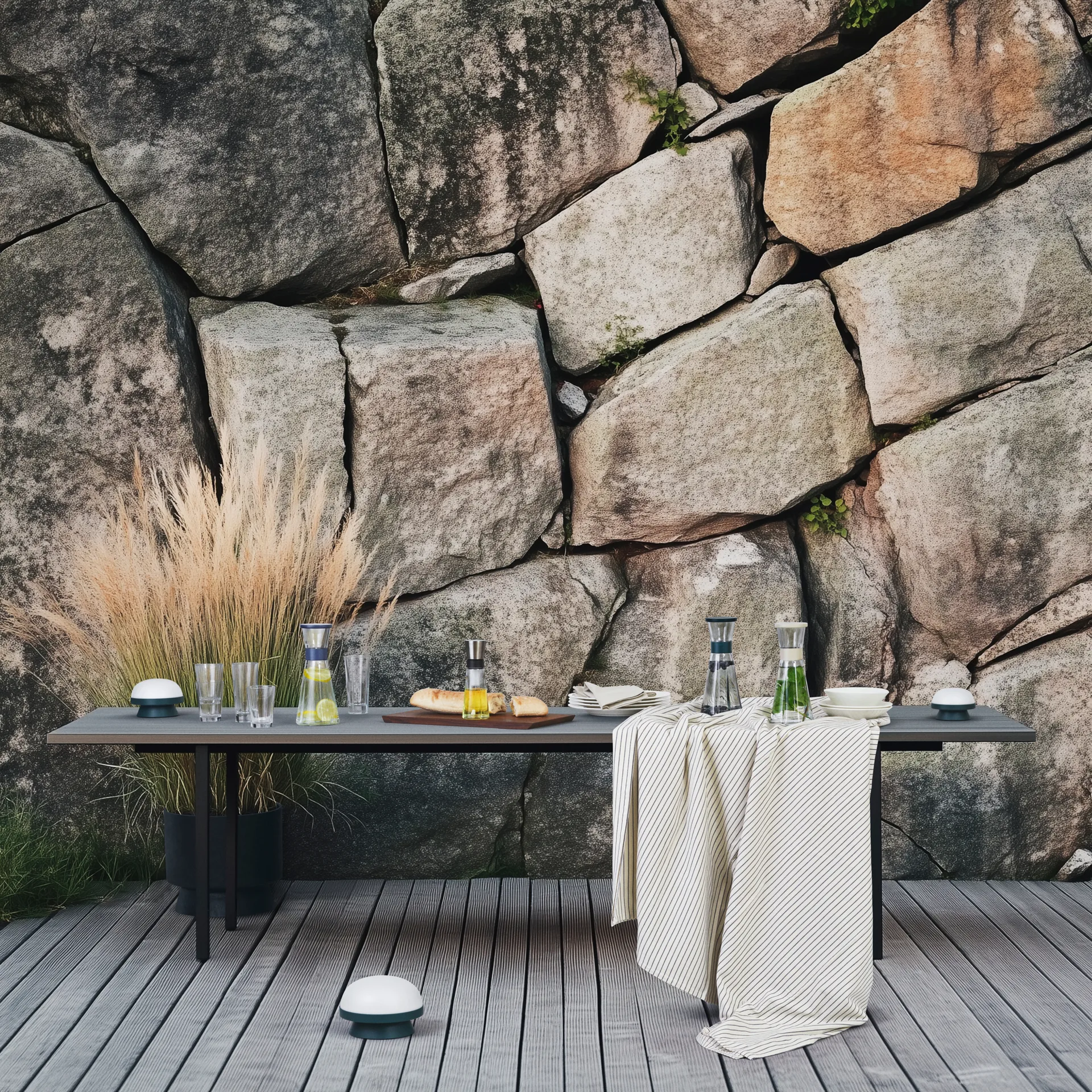 Lampada solare Soft Spot dots Ø21 cm, Forest green Rosendahl