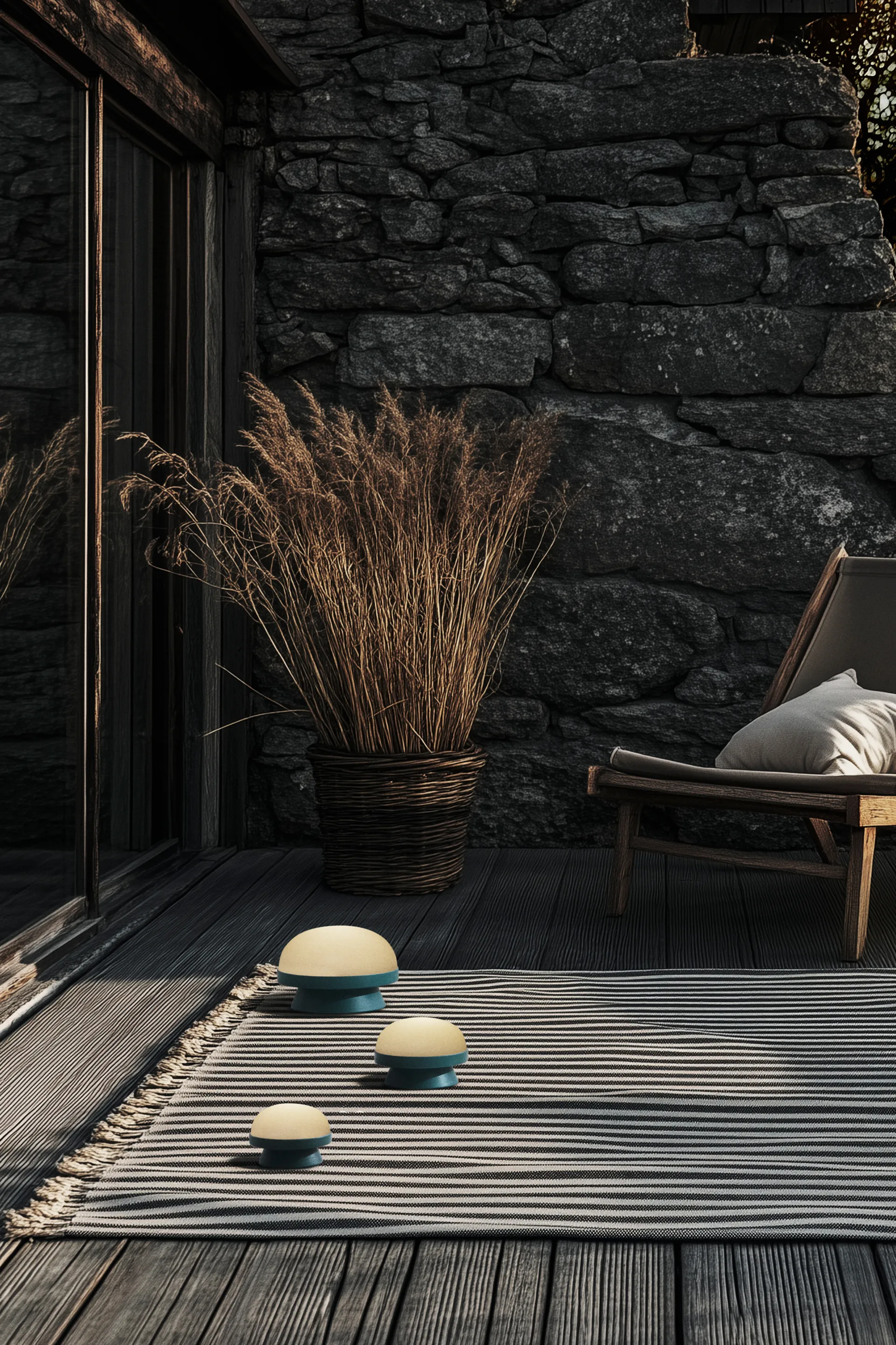 Lampada solare Soft Spot dots Ø21 cm, Forest green Rosendahl