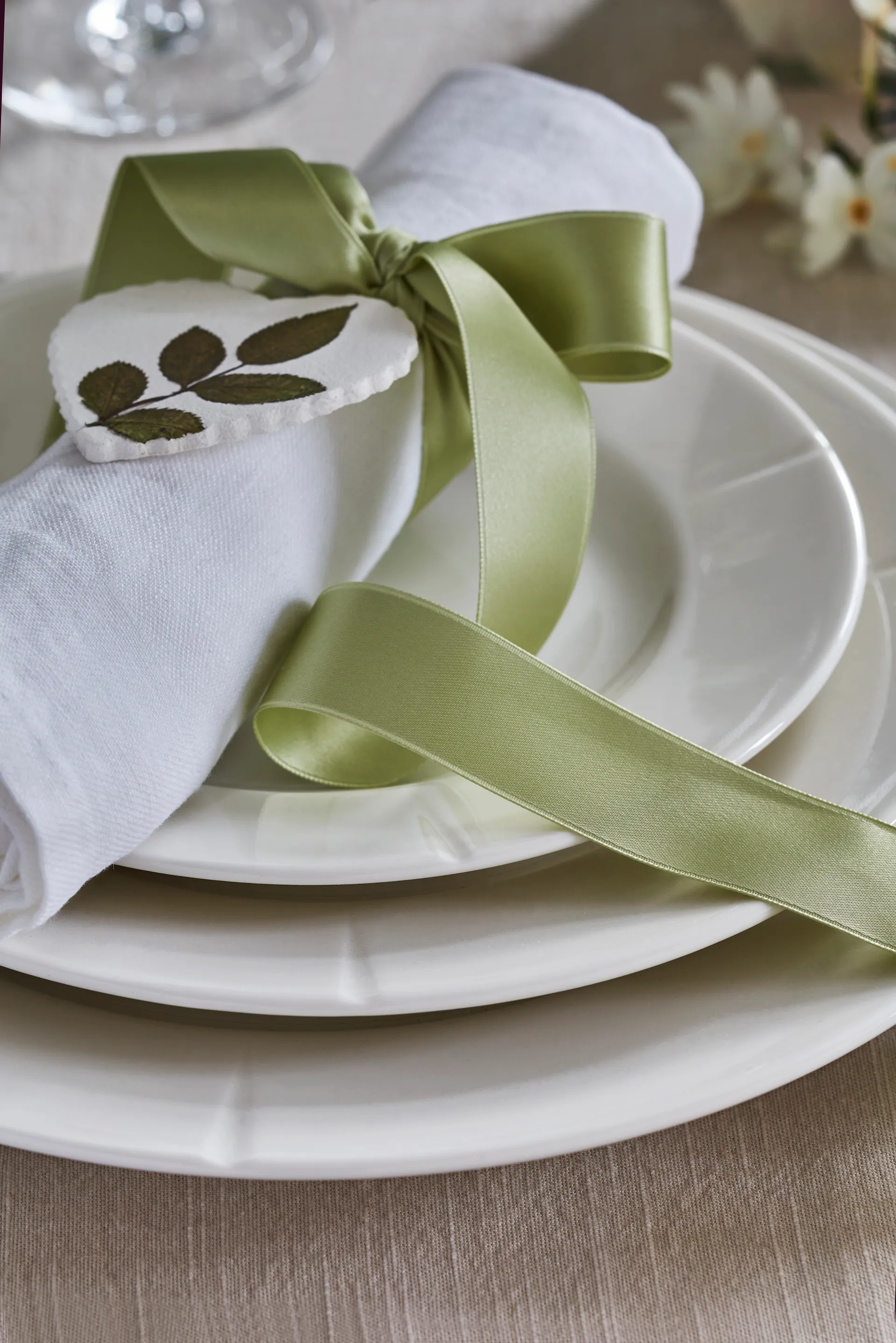 Piatto da dessert Grand Cru Ø 27 cm, confezione da 4, Bianco Rosendahl