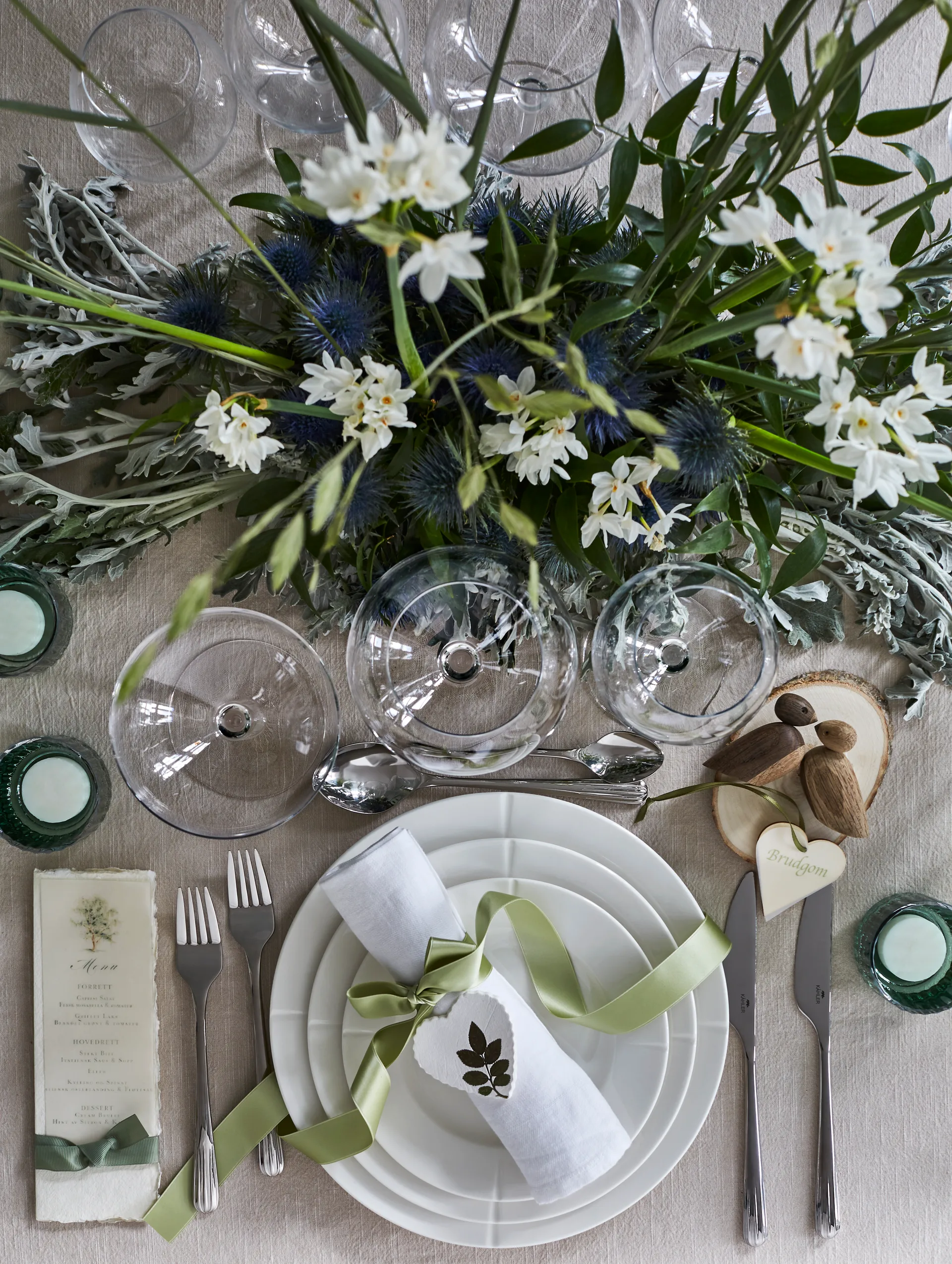 Piatto da dessert Grand Cru Ø 27 cm, confezione da 4, Bianco Rosendahl