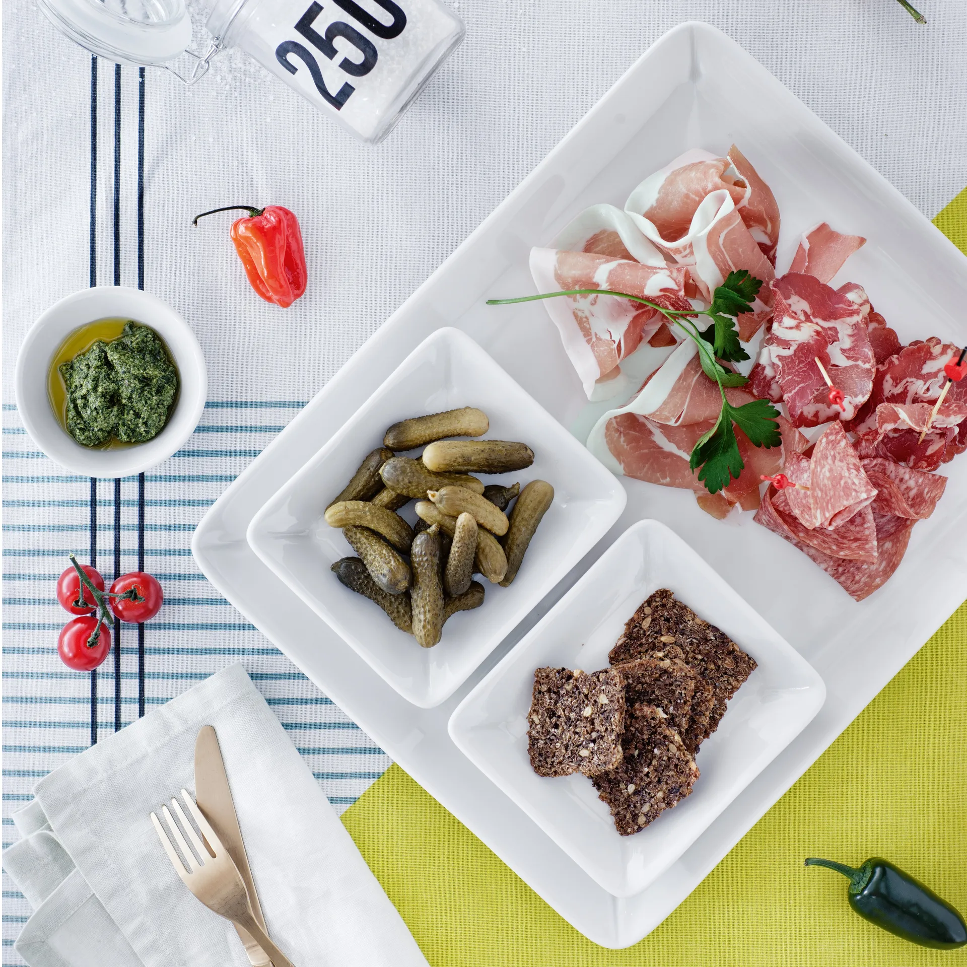 Piatto da portata quadrato Grand Cru, 35x28 cm Rosendahl