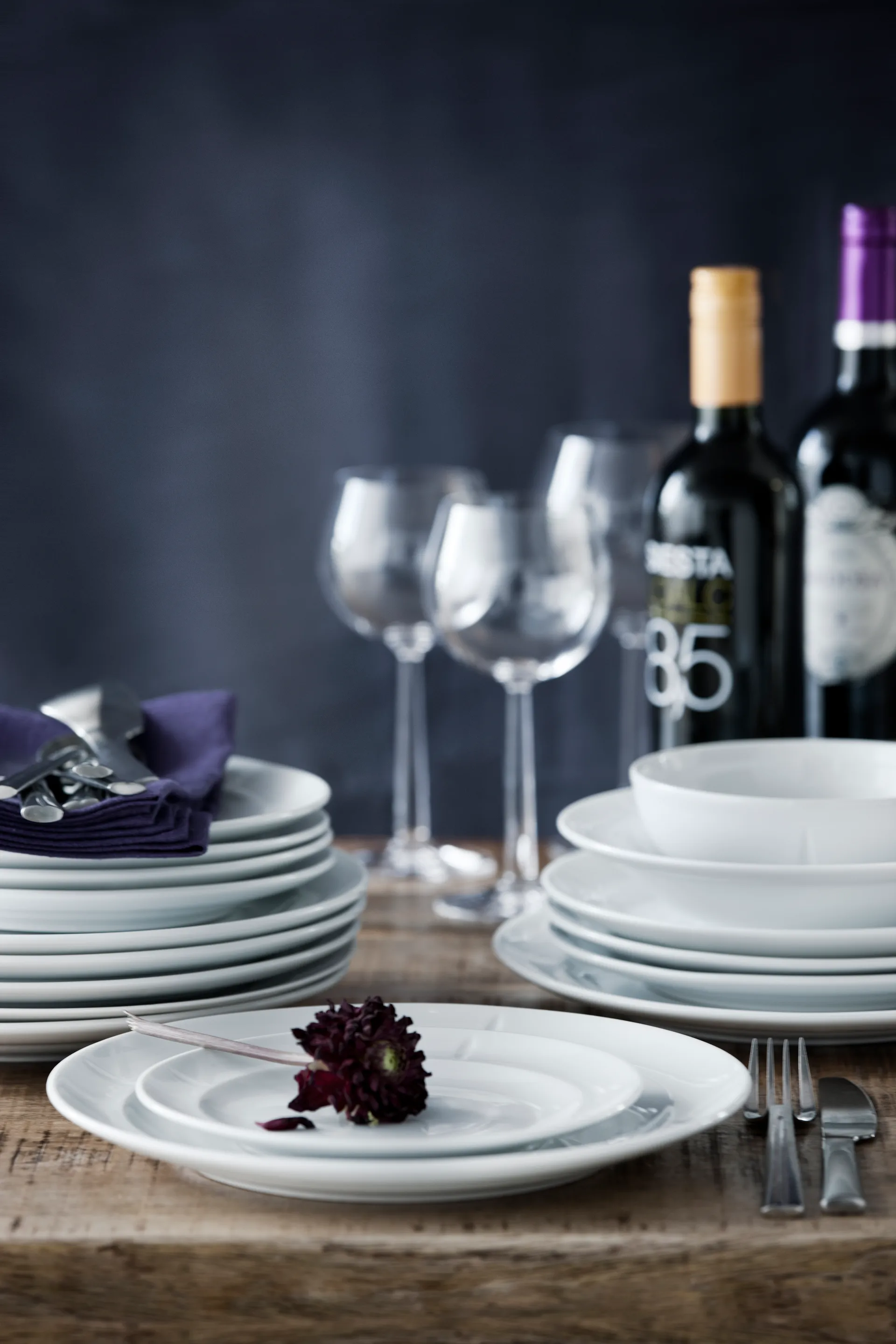 Piatto Grand Cru Soft Ø 23 cm, Bianco Rosendahl