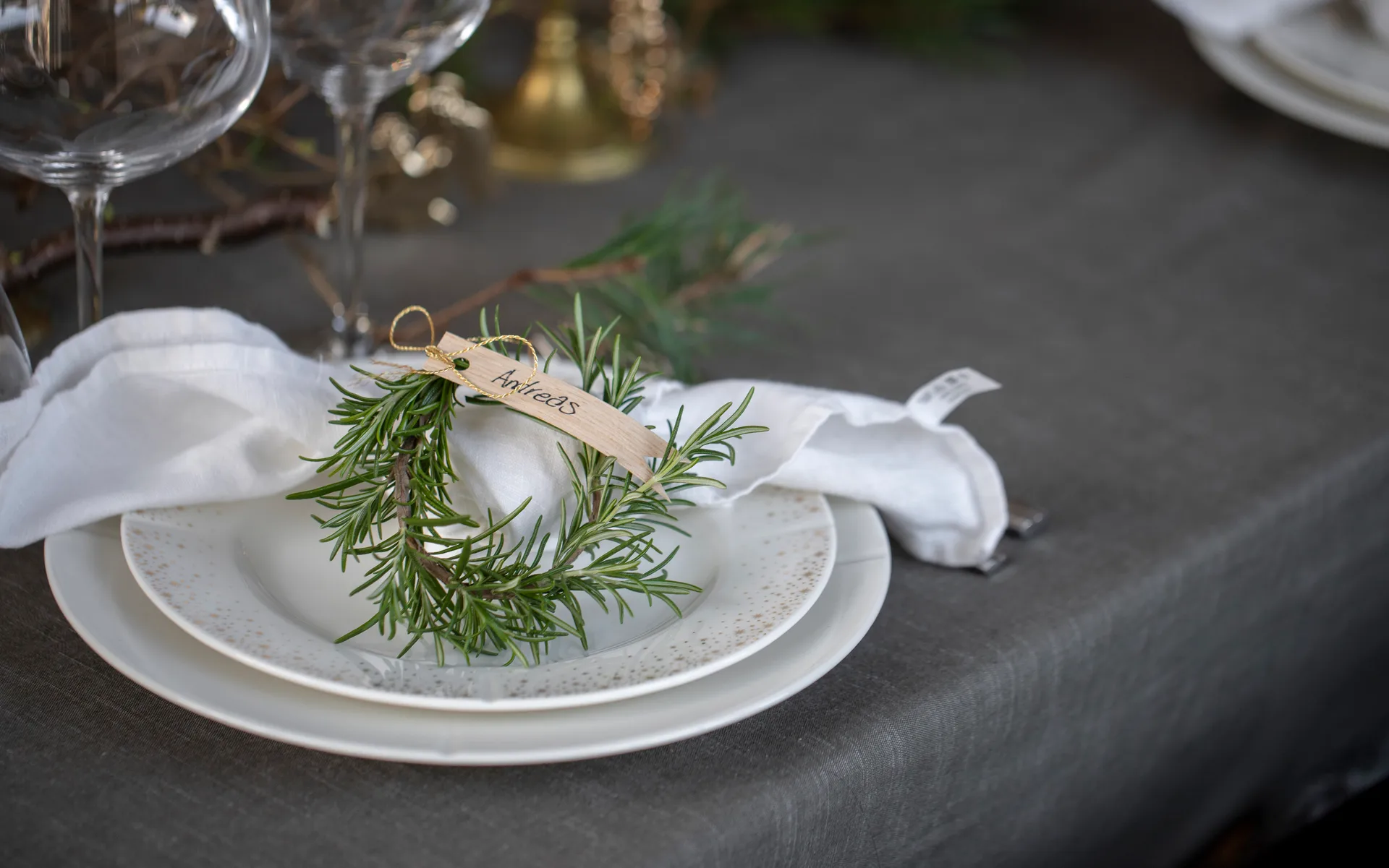 Piatto Grand Cru Soft Ø 27 cm, Bianco Rosendahl