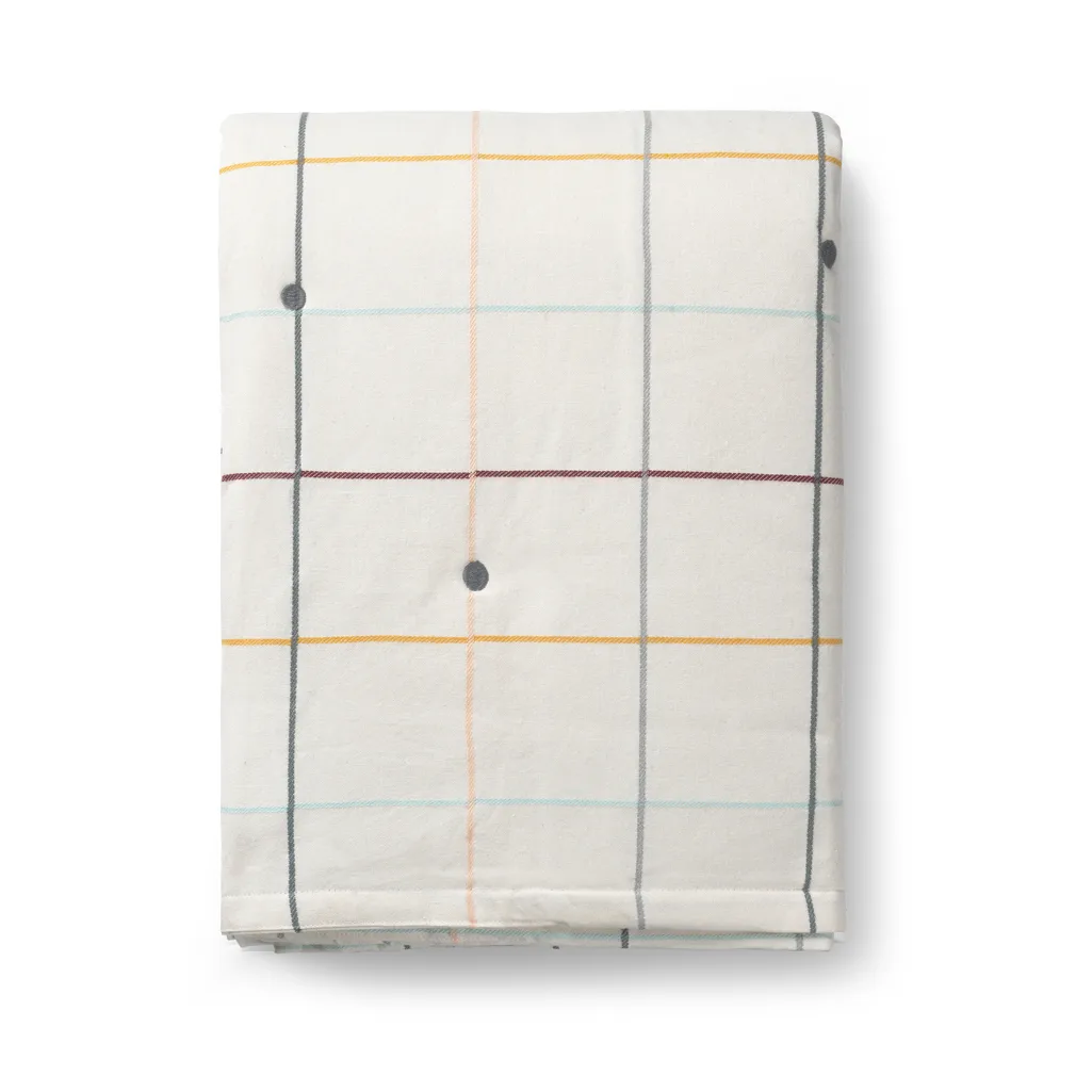 Plaid trapuntato Outdoor Check 130x180, Multicolore Rosendahl