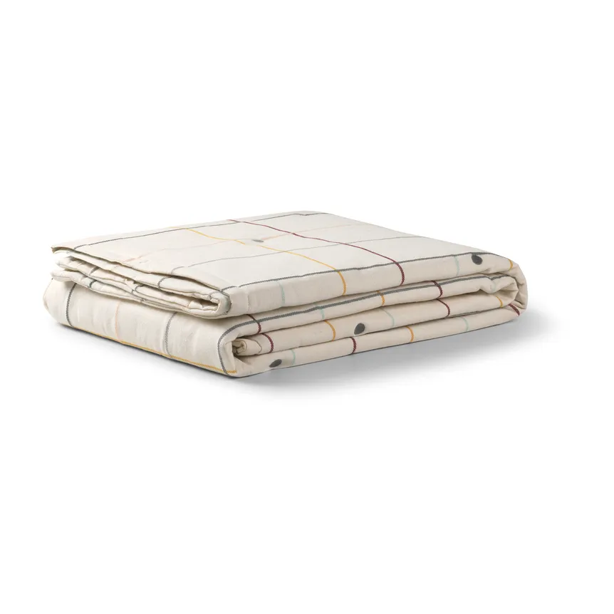 Plaid trapuntato Outdoor Check 130x180, Multicolore Rosendahl