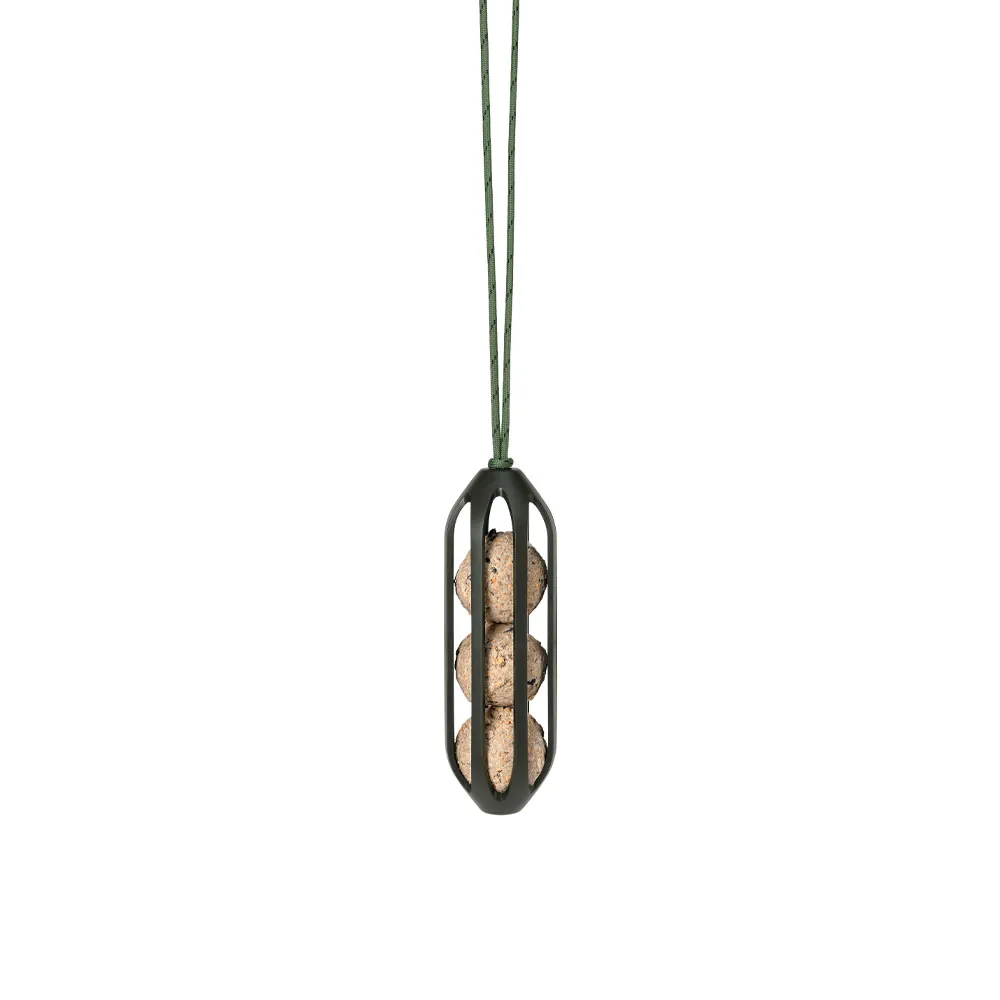 Porta-palline di sego per uccellini Rosendahl, verde, 46 cm Rosendahl