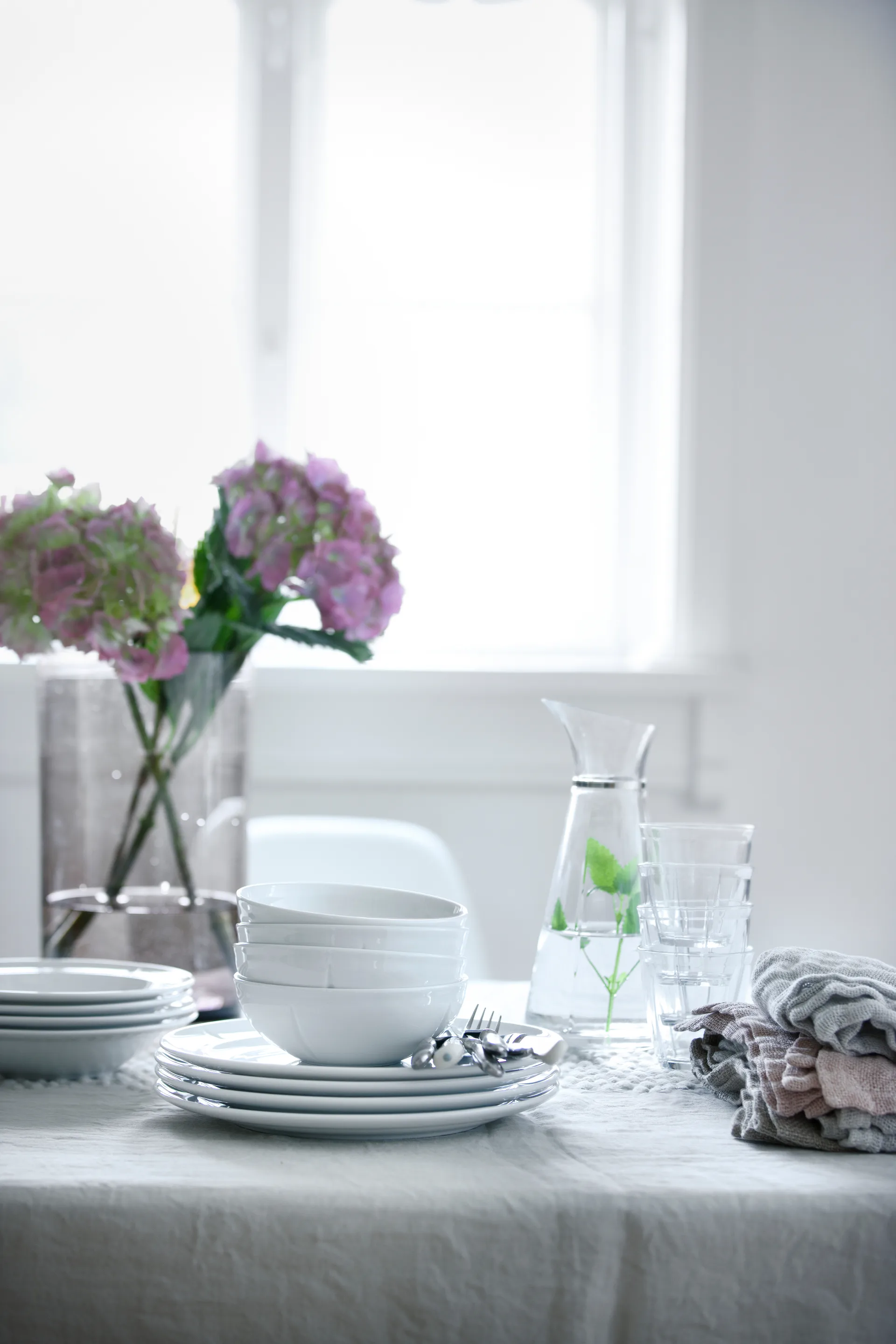 Servizio da tavola Grand Cru Soft bianco 16 pezzi, Bianco Rosendahl