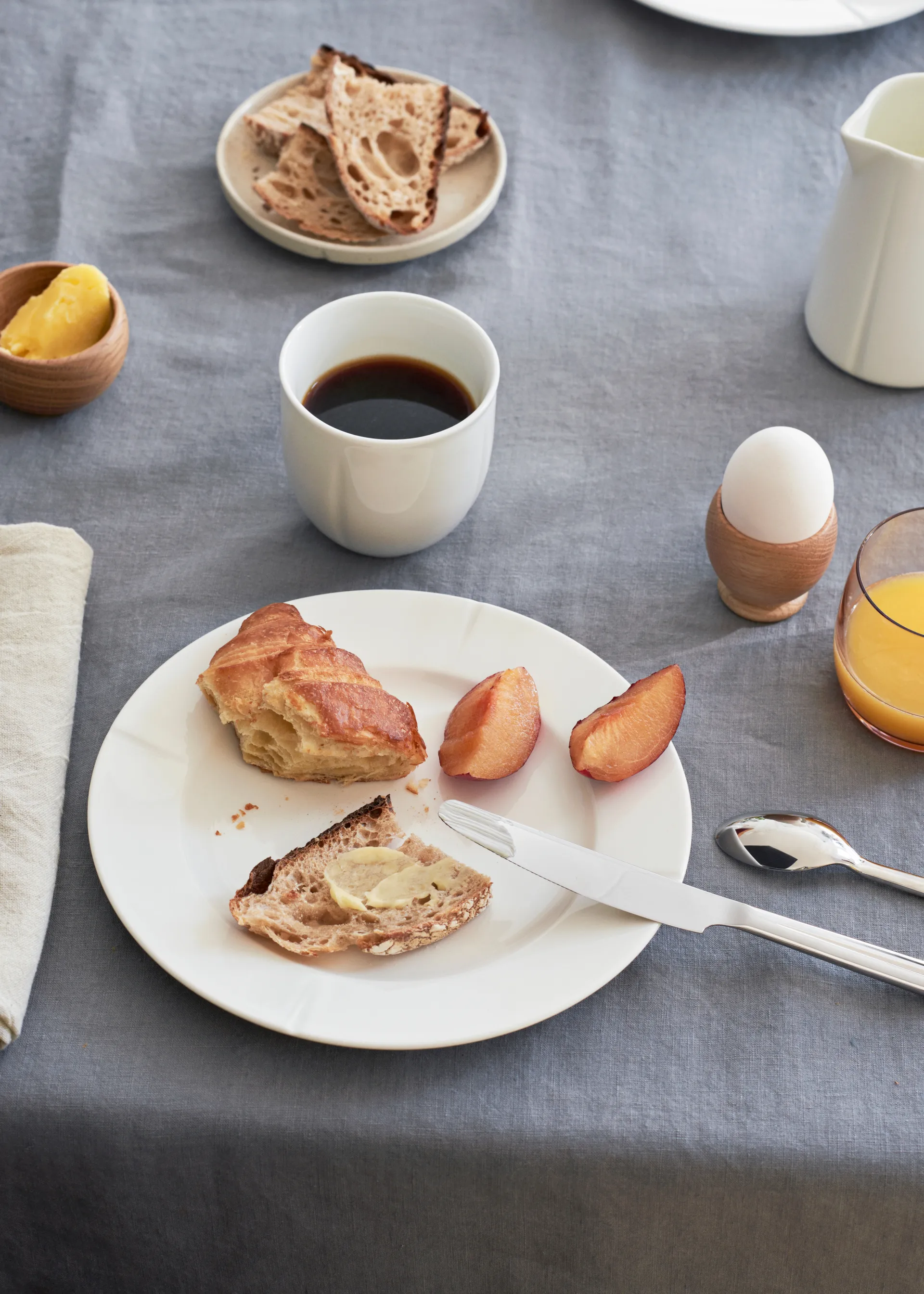 Servizio da tavola Grand Cru Soft bianco 16 pezzi, Bianco Rosendahl