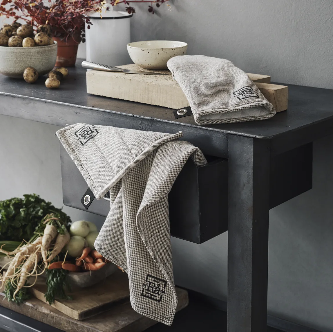 Strofinaccio Rå , Grigio scuro Rosendahl