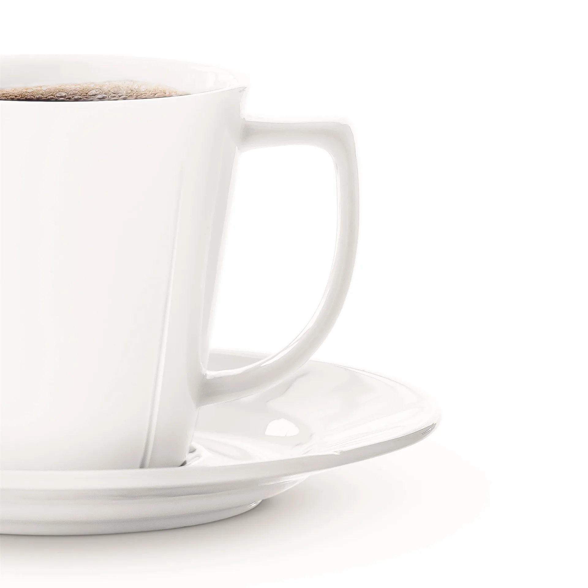 Tazza da caffè Grand Cru con piattino, tazzina da caffè con piattino Rosendahl