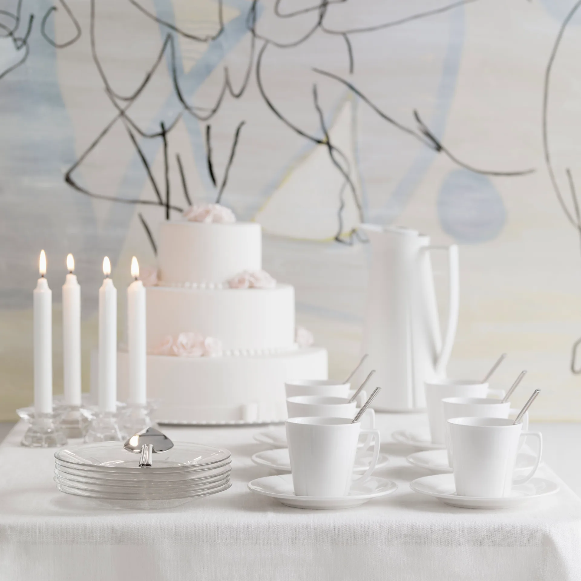 Tazza Grand Cru, confezione da 2, bianco Rosendahl