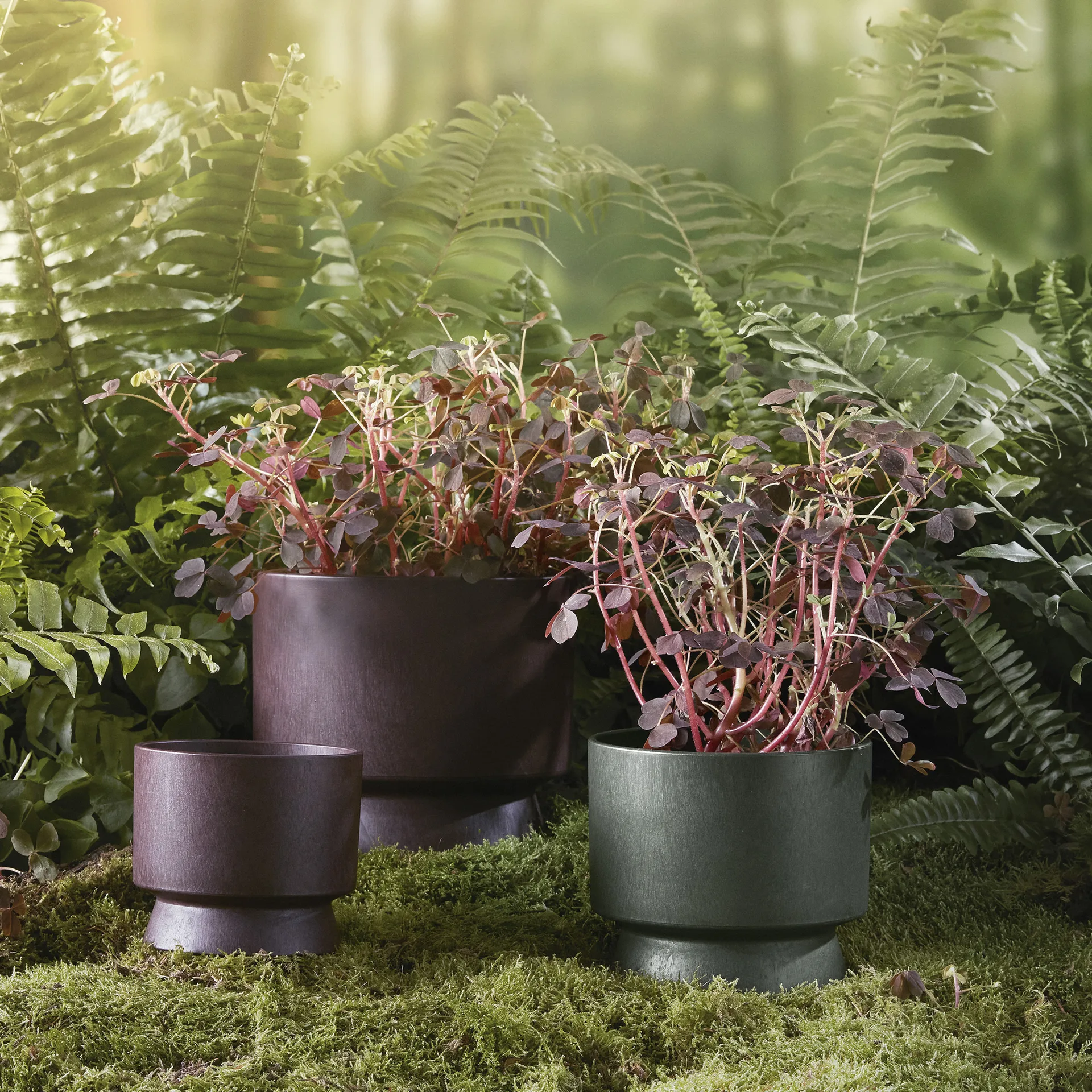 Vaso da fiori Ro Ø 12 cm, Bordeaux Rosendahl