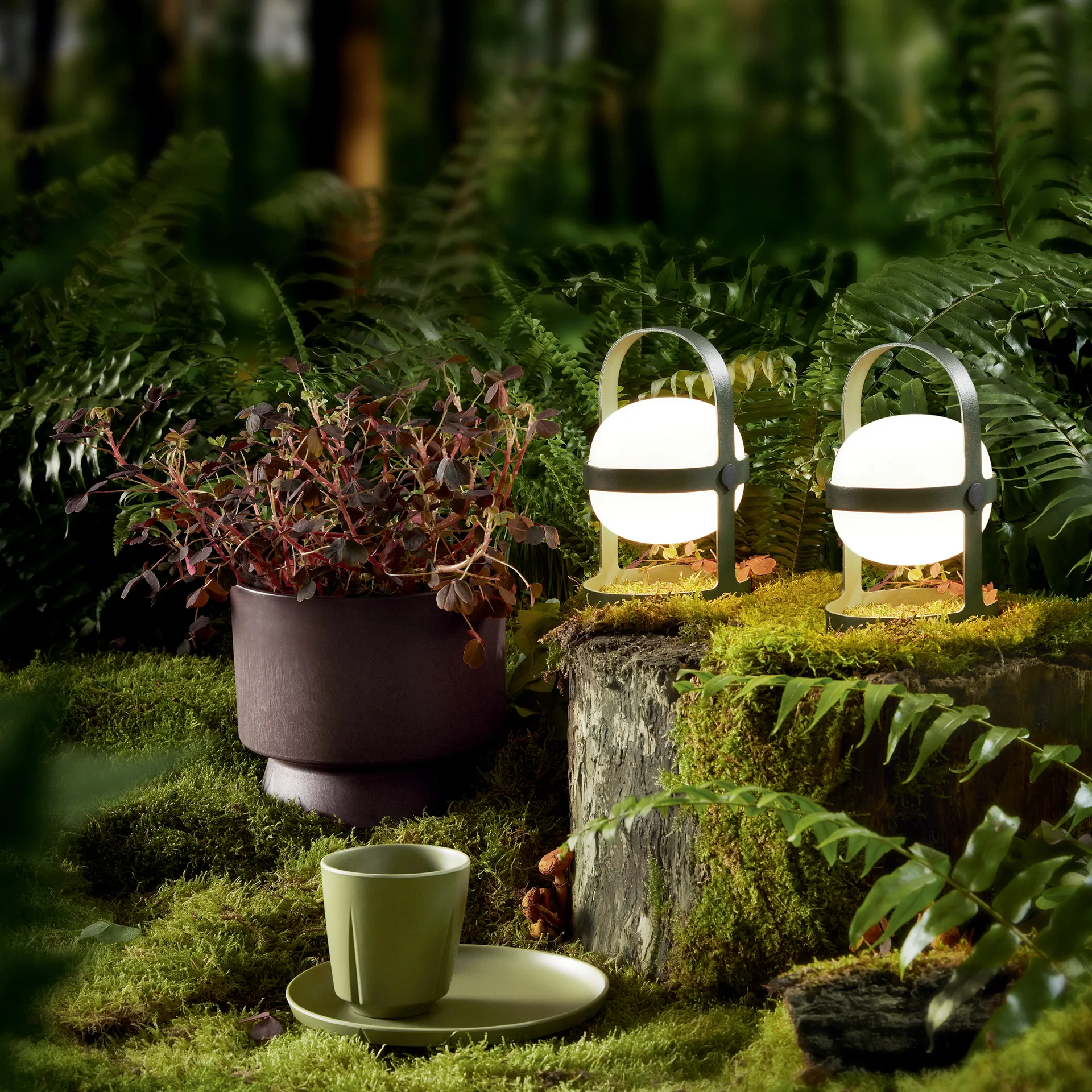 Vaso da fiori Ro Ø 19 cm, Bordeaux Rosendahl