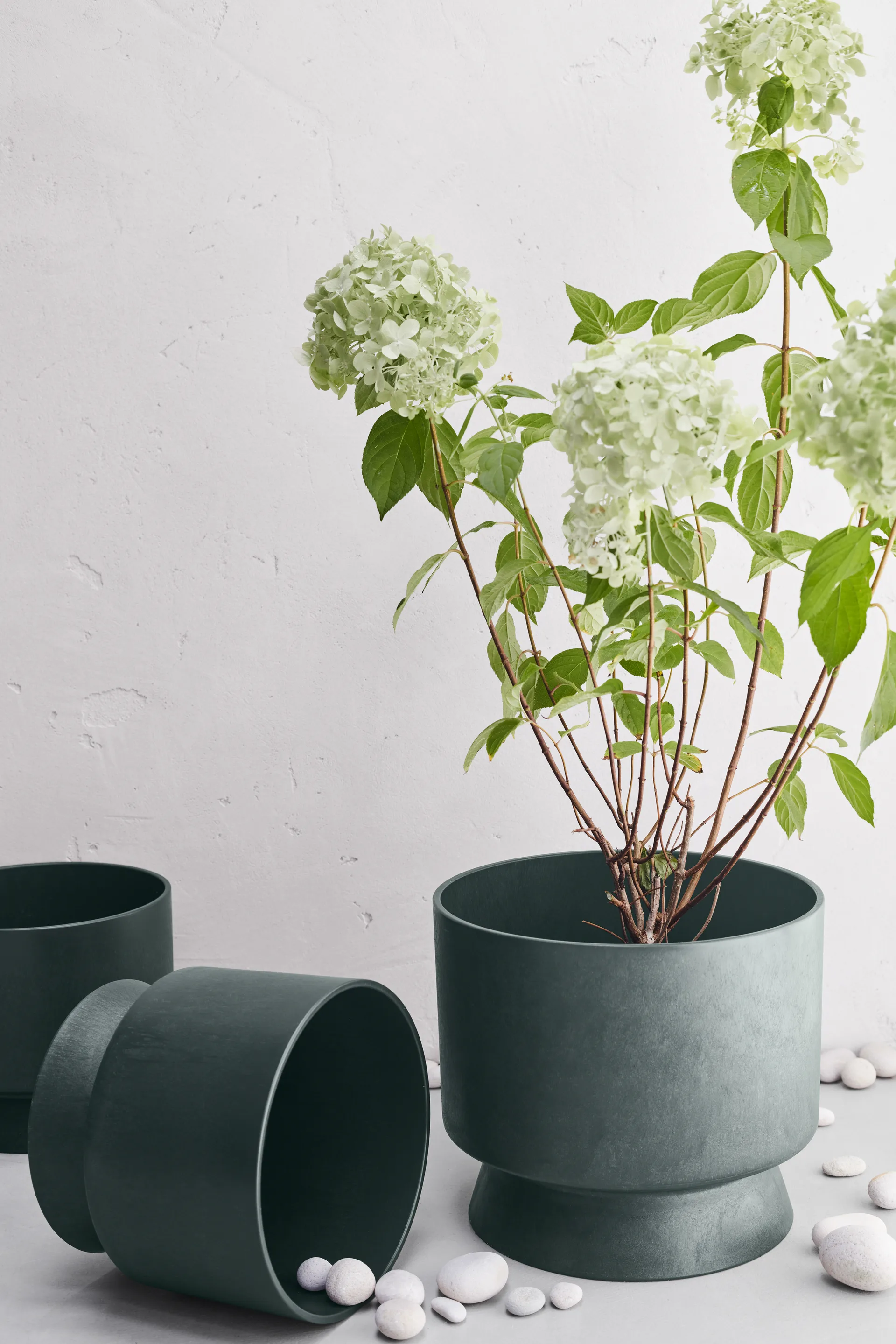 Vaso da fiori Ro Ø 30 cm, Verde scuro Rosendahl
