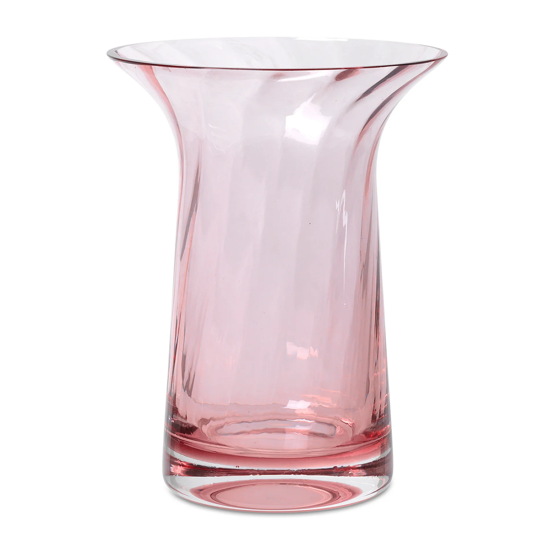 Vaso Filigran Optic, edizione anniversario, rosa cipria, 16 cm Rosendahl