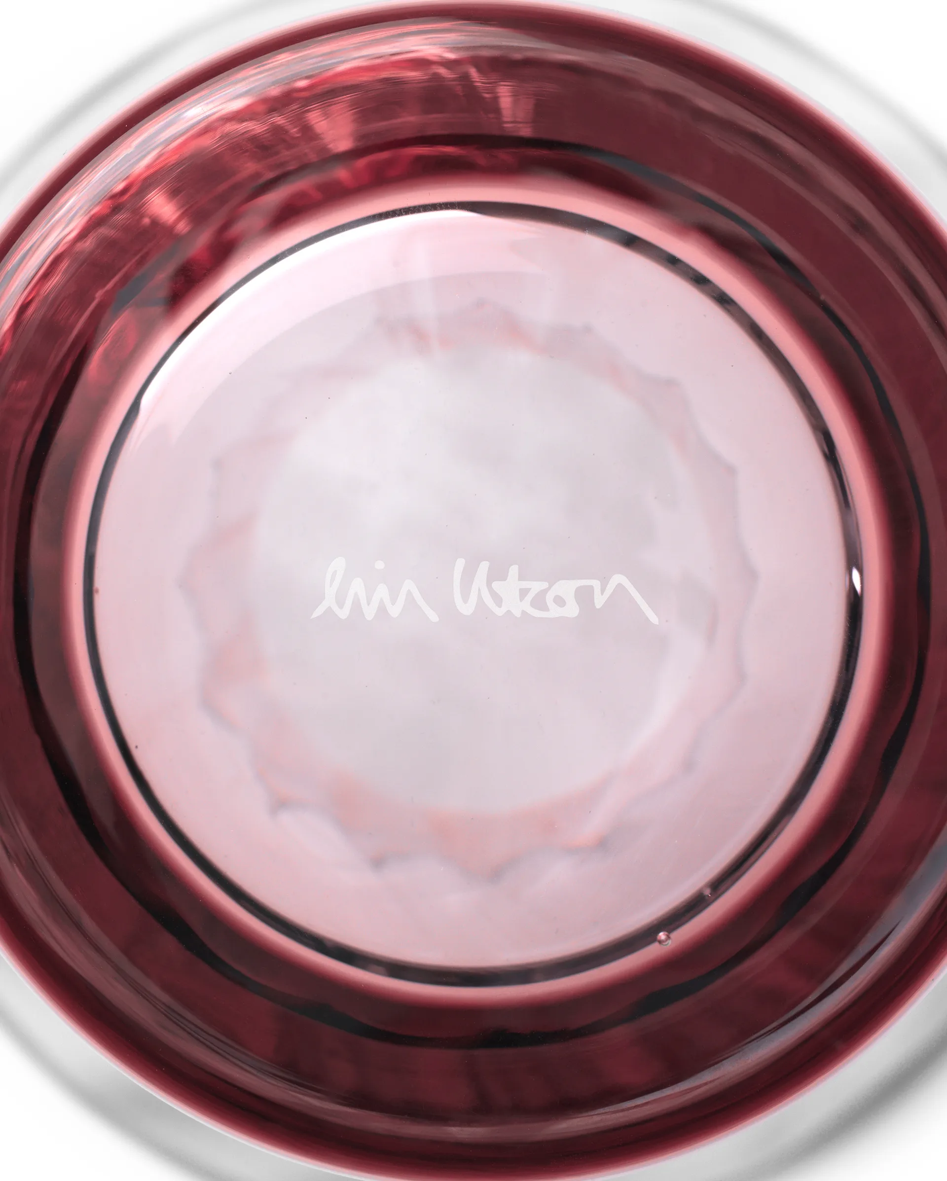 Vaso Filigran Optic, edizione anniversario, rosa cipria, 16 cm Rosendahl
