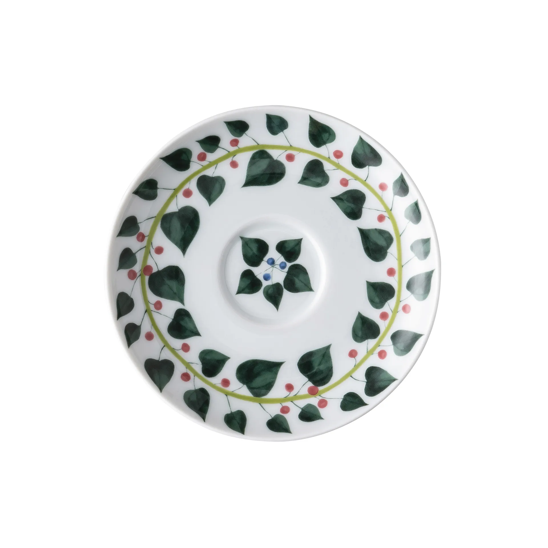 Piattino da espresso Magic Garden Foliage 12 cm, bianco-verde Rosenthal