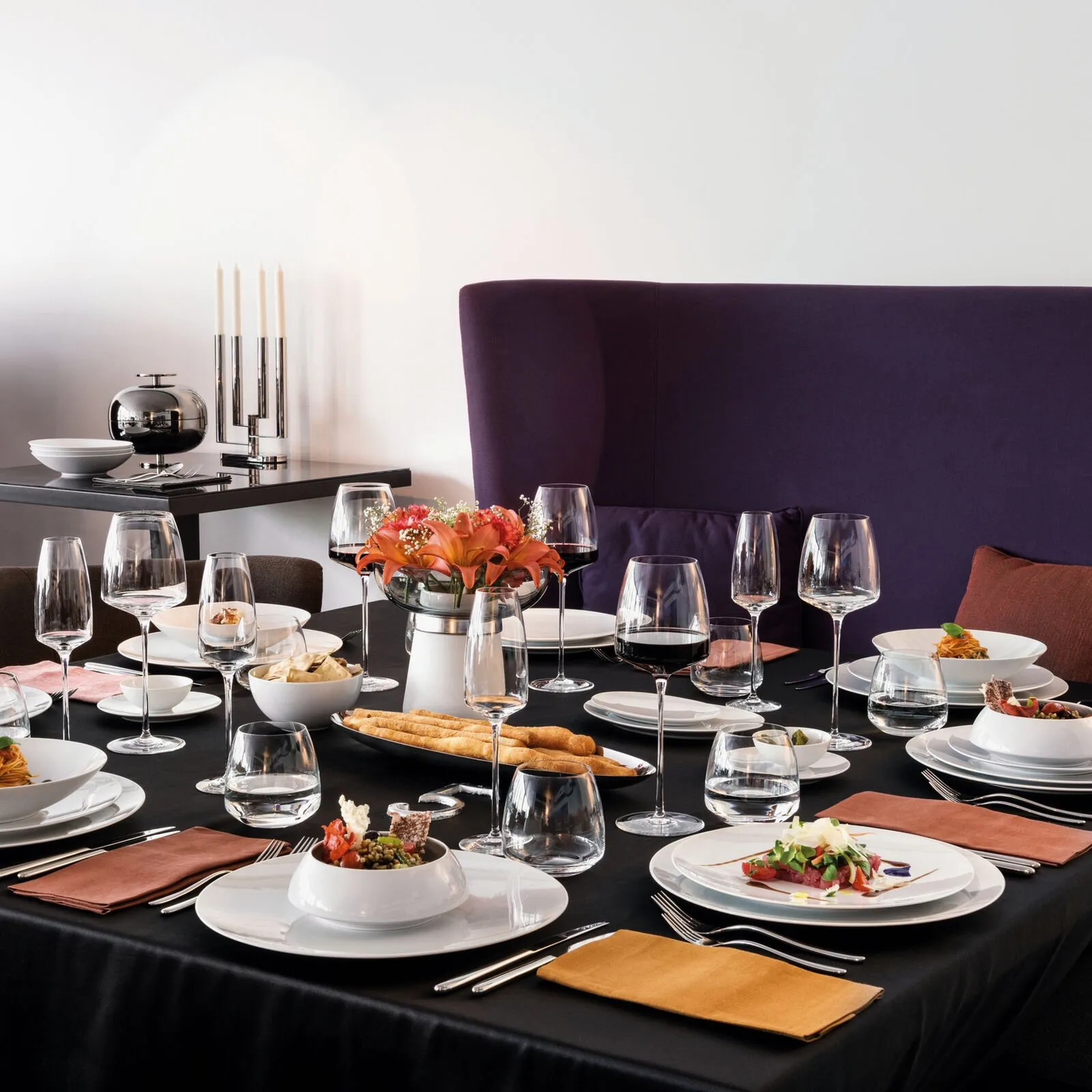 Piatto da portata TAC Gropius Ø33 cm, White Rosenthal