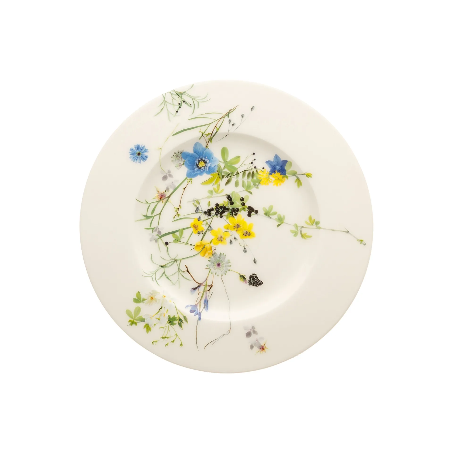 Piatto Fleurs des Alpes Brillance 19 cm, multicolore Rosenthal