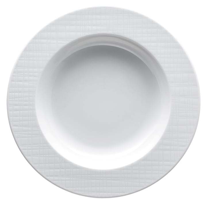 Piatto fondo Mesh Rim 23 cm - Bianco - Rosenthal