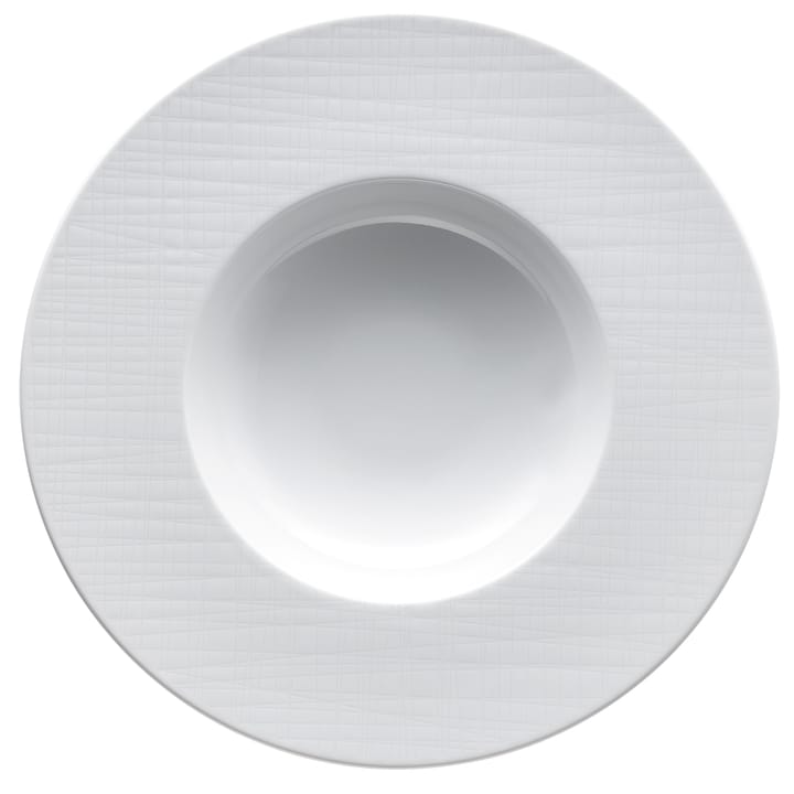 Piatto fondo Mesh Rim 28 cm
 - Bianco - Rosenthal