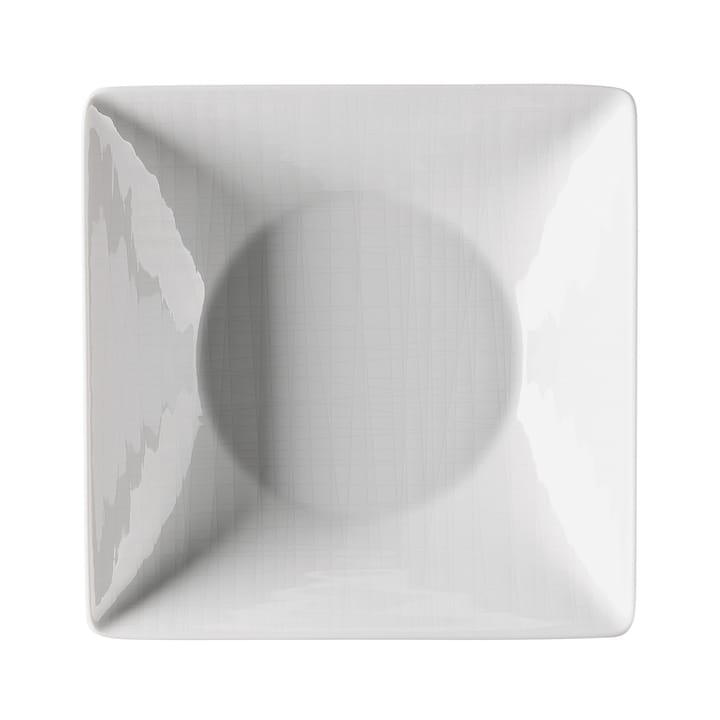 Piatto fondo quadrato Mesh 20 cm - bianco - Rosenthal