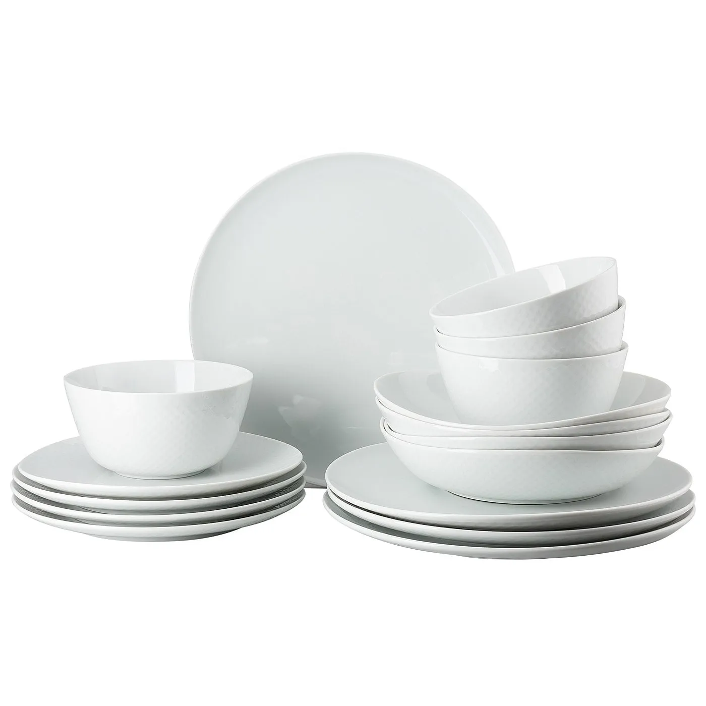 Servizio da tavola Junto bianco, 16 pezzi Rosenthal