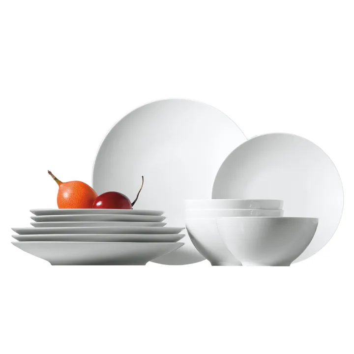 Servizio Loft bianco - 12 pezzi - Rosenthal