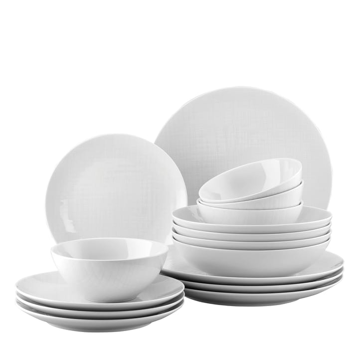 Servizio Mesh 16 pz - bianco - Rosenthal