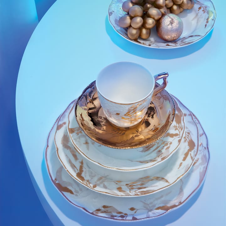 Tazza con piattino Rosenthal Heritage Midas , bianco-oro Rosenthal