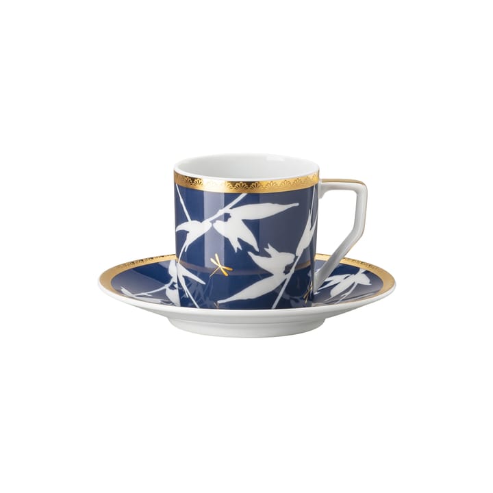 Tazza da espresso con piattino Rosenthal Heritage Turandot  - blu - Rosenthal