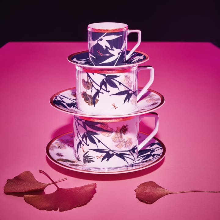 Tazza da tè con piattino Rosenthal Heritage Turandot  - bianco - Rosenthal